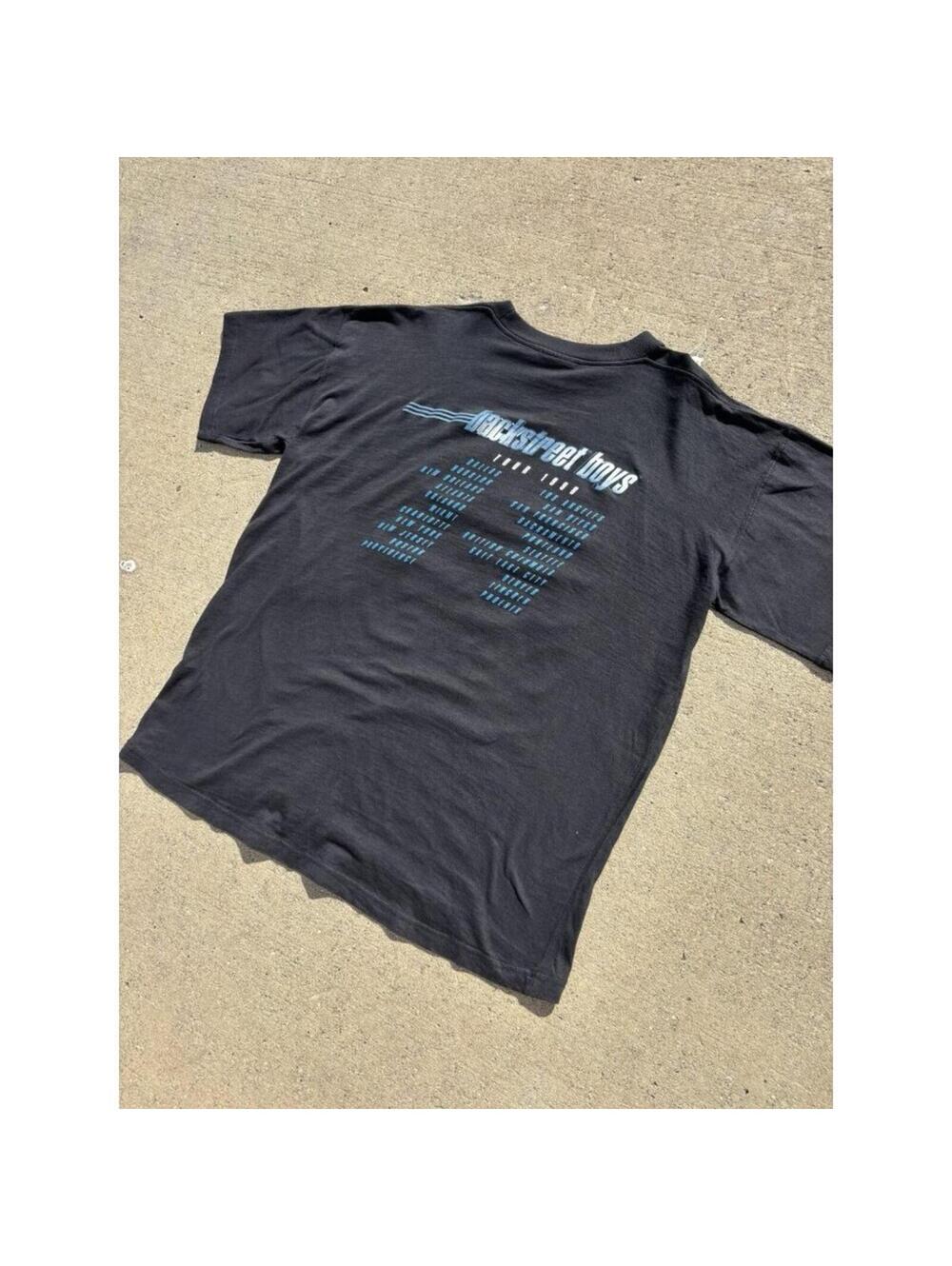 Vintage Back Street Boys 1999 Tour Graphic T-Shirt Large-XL